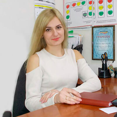 Джосан Ірина Володимирівна, секретар, автошкола Форсаж-21